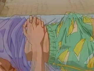 Loira delicado hentai miúda seduzido em um excelente anime clipe