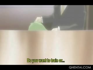 Hard up Teen Hentai young female Masturbates Pussy In The Toilet