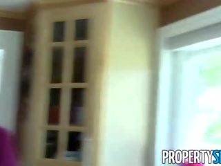 Propertysex - uroczy mamuśka realtor introduces brudne w domu seks wideo z klient