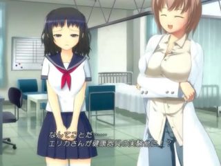 Anime cepums uz skola uniforma masturbācija vāvere